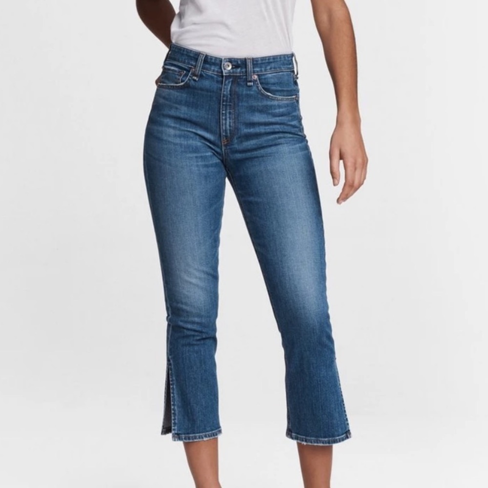 rag & bone Nina High Rise Flare in Julienne Size 26